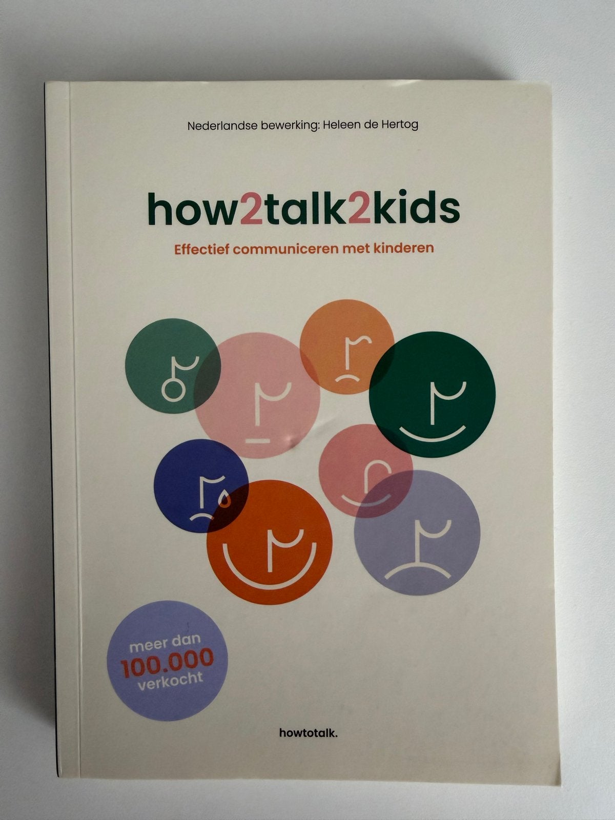 How2talk2kids: Effectief communiceren met kinderen, Boeken, Ophalen of Verzenden, Zo goed als nieuw, Opvoeding tot 6 jaar