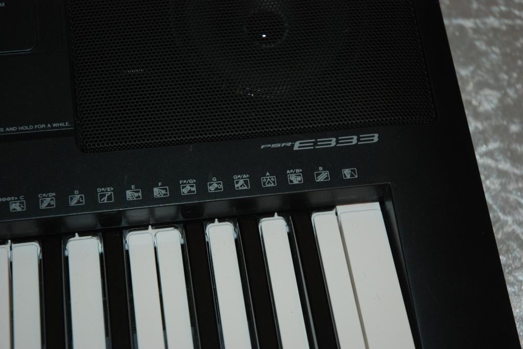 Yamaha Keyboard met adapter E333   <26260628>, Muziek en Instrumenten, Instrumenten | Onderdelen, Gebruikt, ., Keyboard of Synthesizer