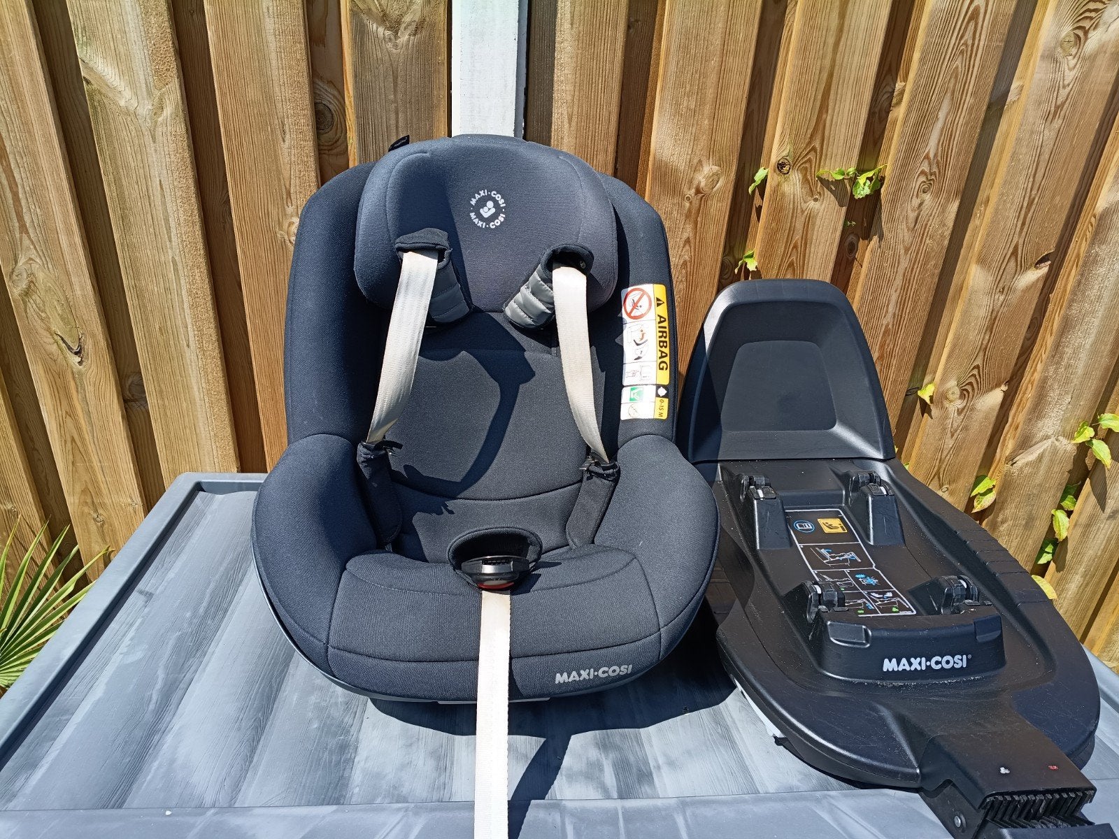 maxi cosi pro 2 incl familybase, Ophalen, 0 t/m 18 kg, Zo goed als nieuw, Isofix