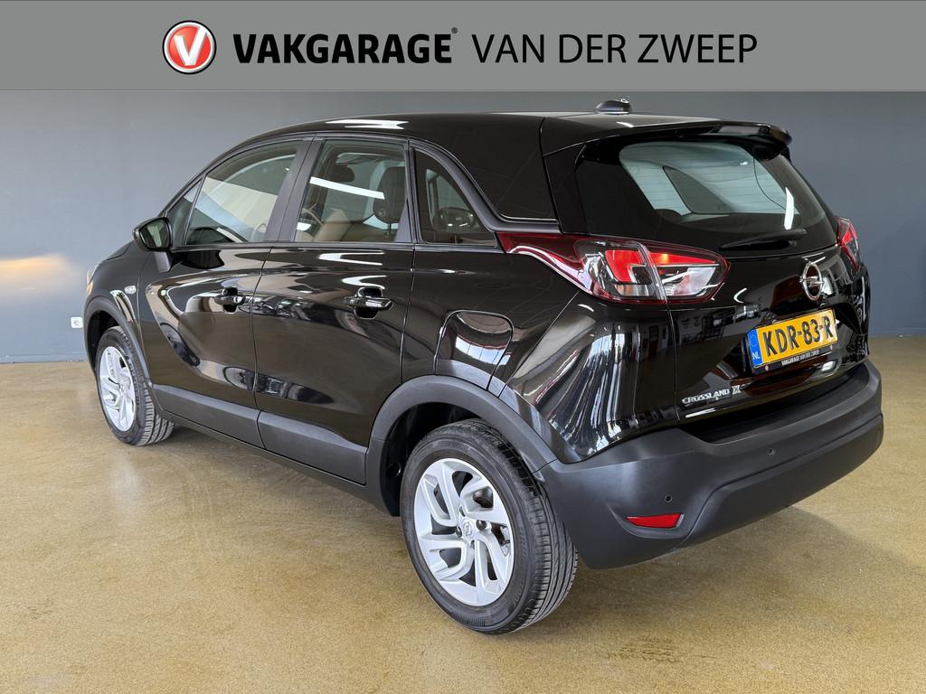 Opel Crossland X 1.2 Turbo Innovation | Navi | PDC | Automaa, Auto's, 840 kg, Gebruikt, Euro 6, Zwart