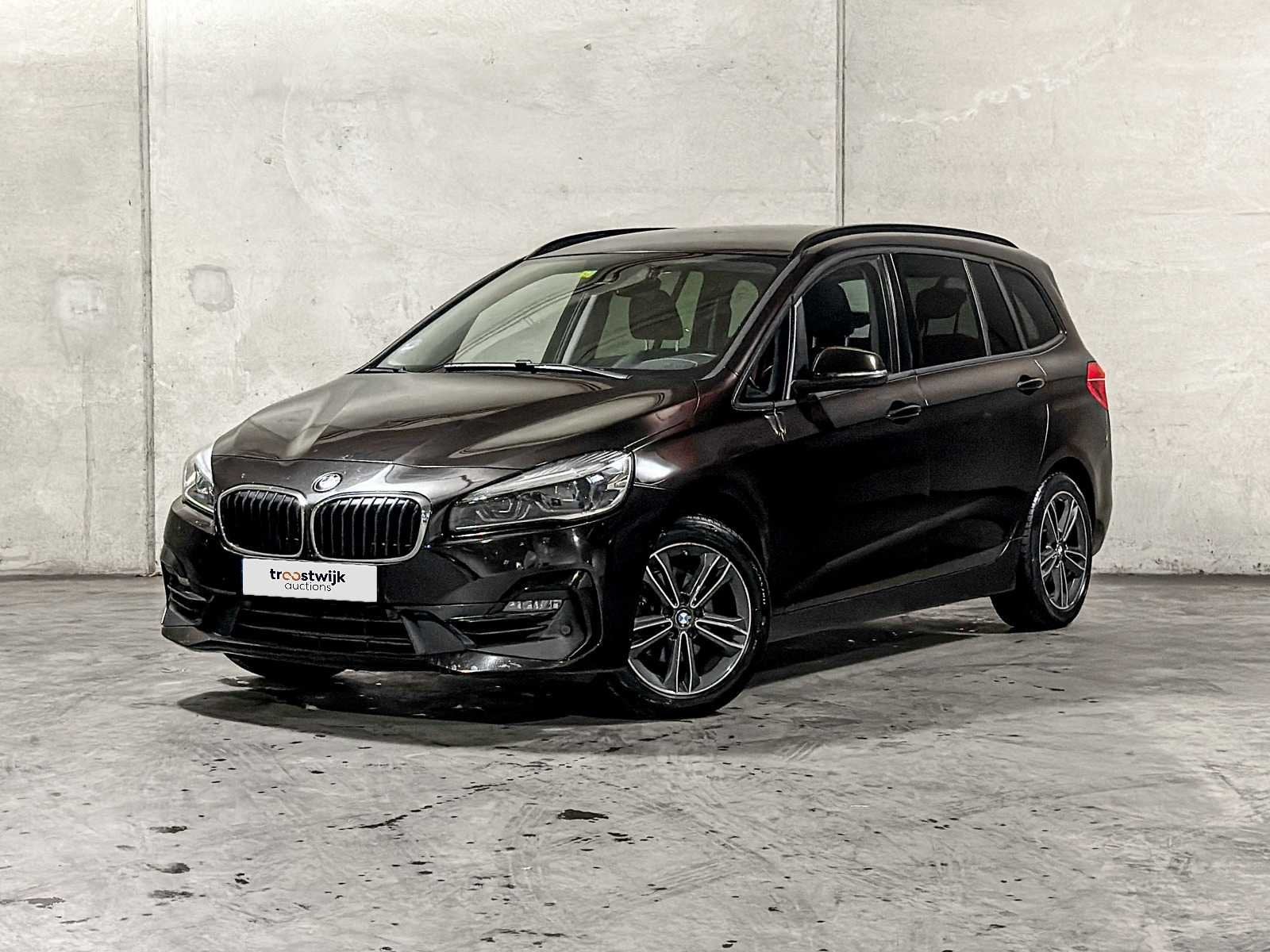 BMW 216i Gran Tourer High Executive 109pk 2019, J-607-VP, Auto's, BMW, 730 kg, Gebruikt, Euro 6, 14 km/l
