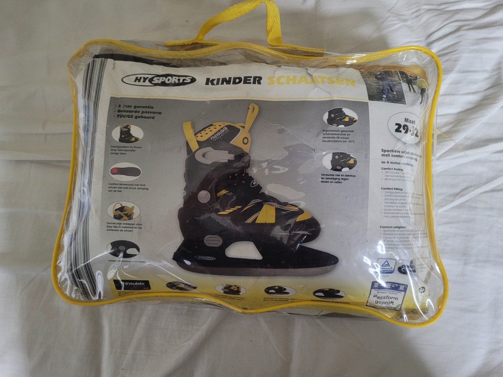 HY Sports Kinderschaatsen verstelbaar maat 29-32, Ophalen, Gebruikt, IJshockeyschaatsen, Overige merken