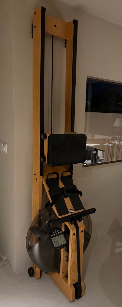 WaterRower essenhout incl. Bluetooth-module, Ophalen, Overige materialen, Benen, Zo goed als nieuw