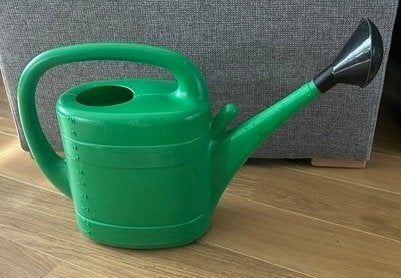 Gieter, Ophalen, Gebruikt, Kunststof