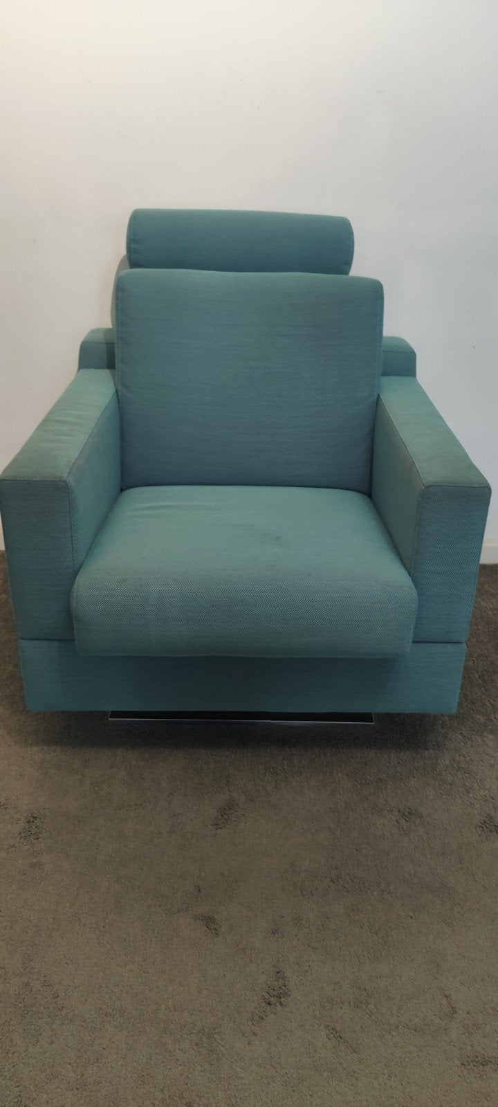 Comfortabele draaibare fauteuil - 360 graden, Huis en Inrichting, Fauteuils, Gebruikt, Stof, 50 tot 75 cm, Ophalen