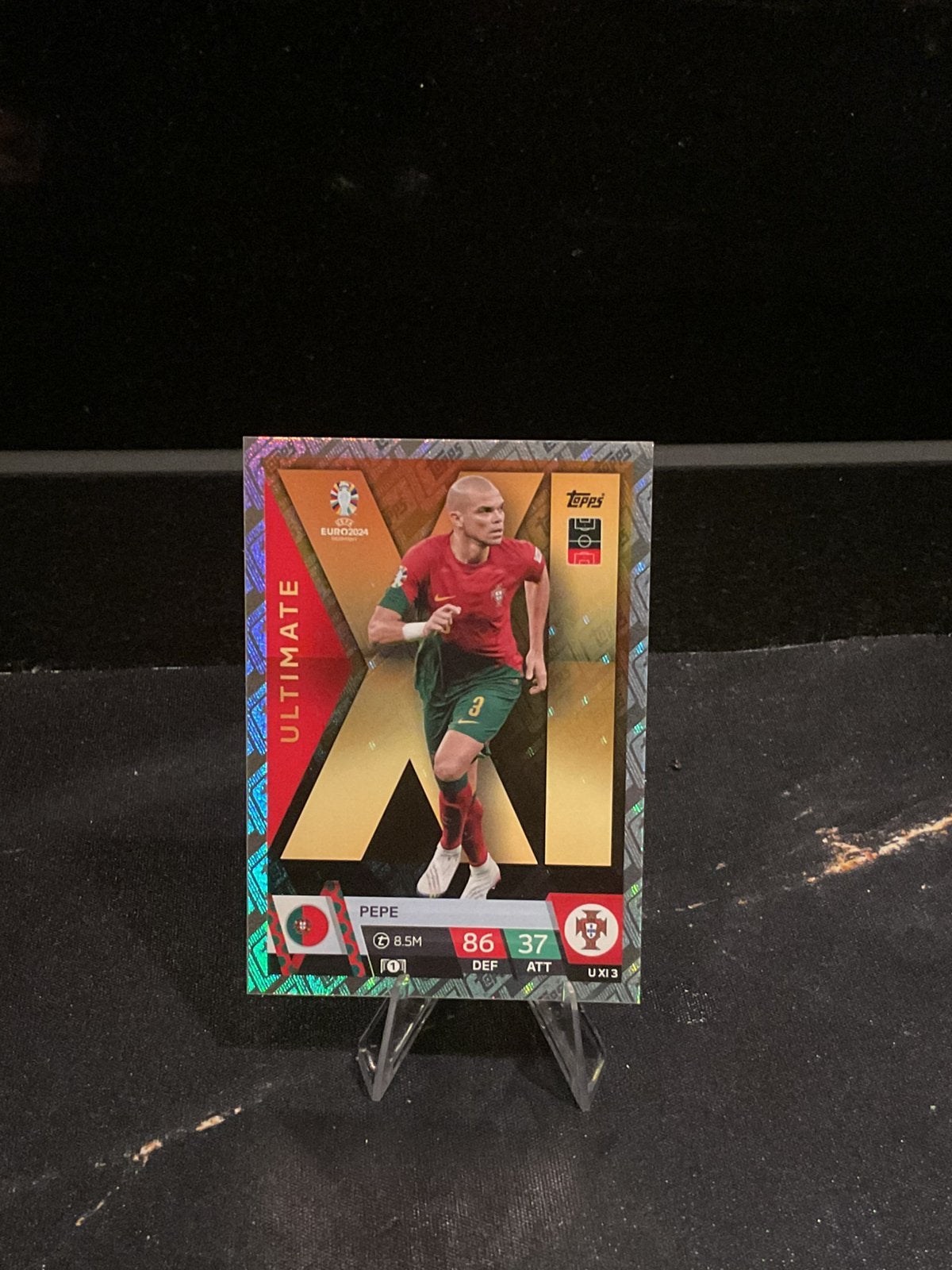 Topps Match Attax EURO 2024 – Pepe Ultimate, Ophalen of Verzenden, Zo goed als nieuw, Plaatje
