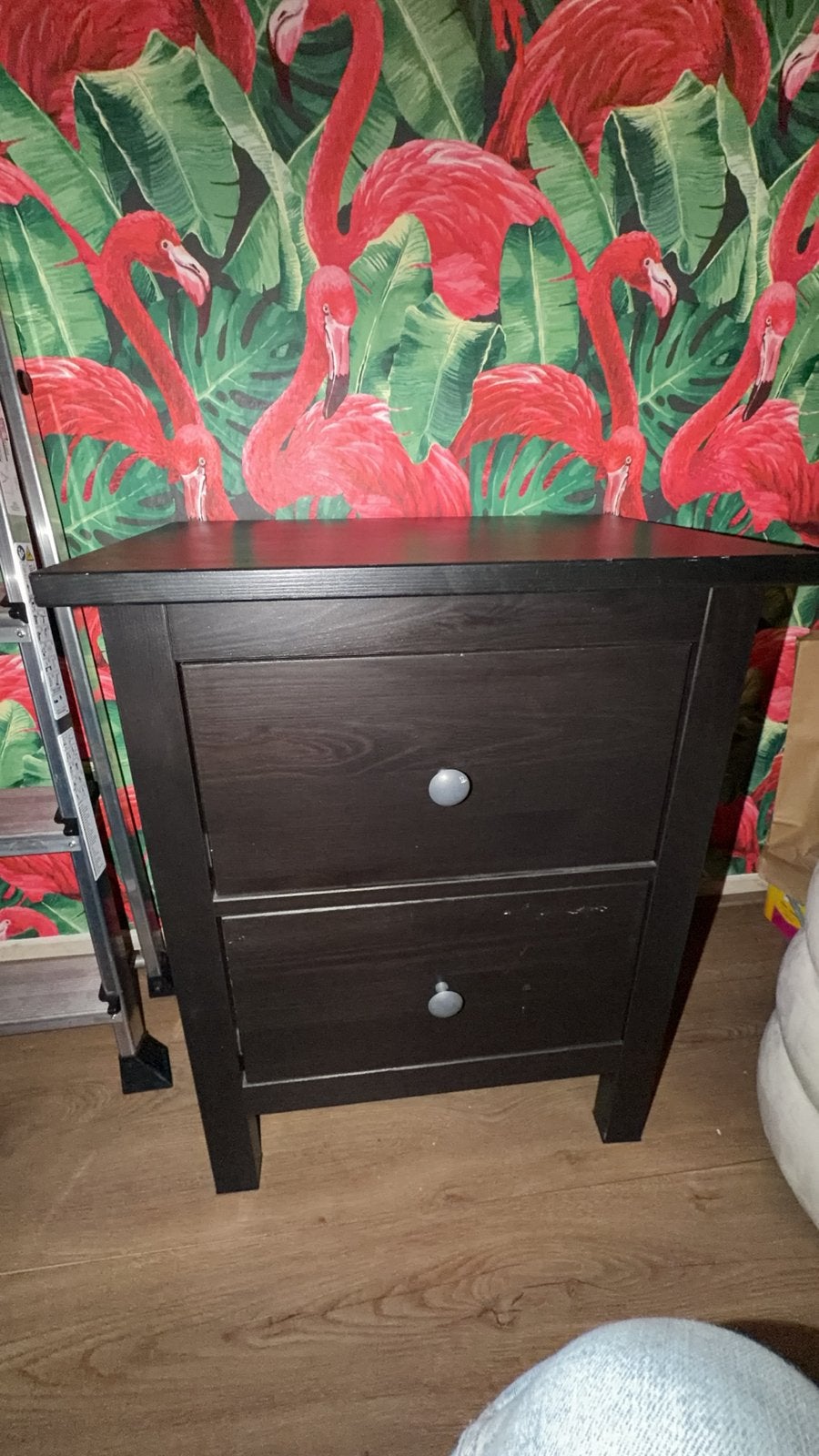 IKEA HEMNES nachtkast, Huis en Inrichting, Slaapkamer | Nachtkastjes, Ophalen, Gebruikt, 65 cm of meer, 70 cm of meer