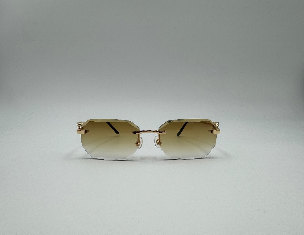 Cartier 3d panter bril bruin, Overige merken, Bruin, Nieuw, Ophalen of Verzenden