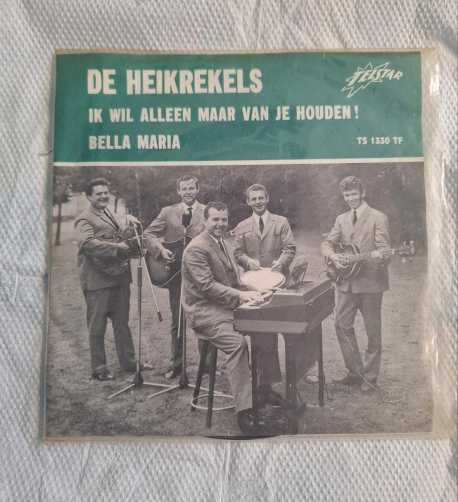 De Heikrekels - Ik Wil Alleen Maar Van Je Houden! Single, Gebruikt, Fotohoes, 7 inch, Single