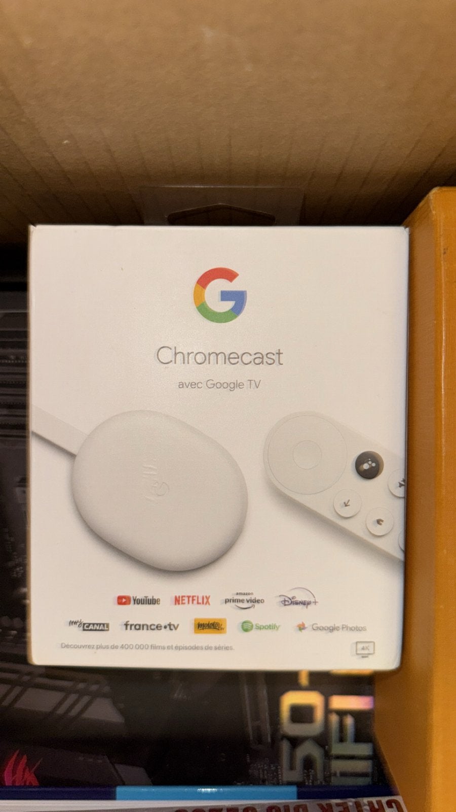 Google Chromecast ophalen