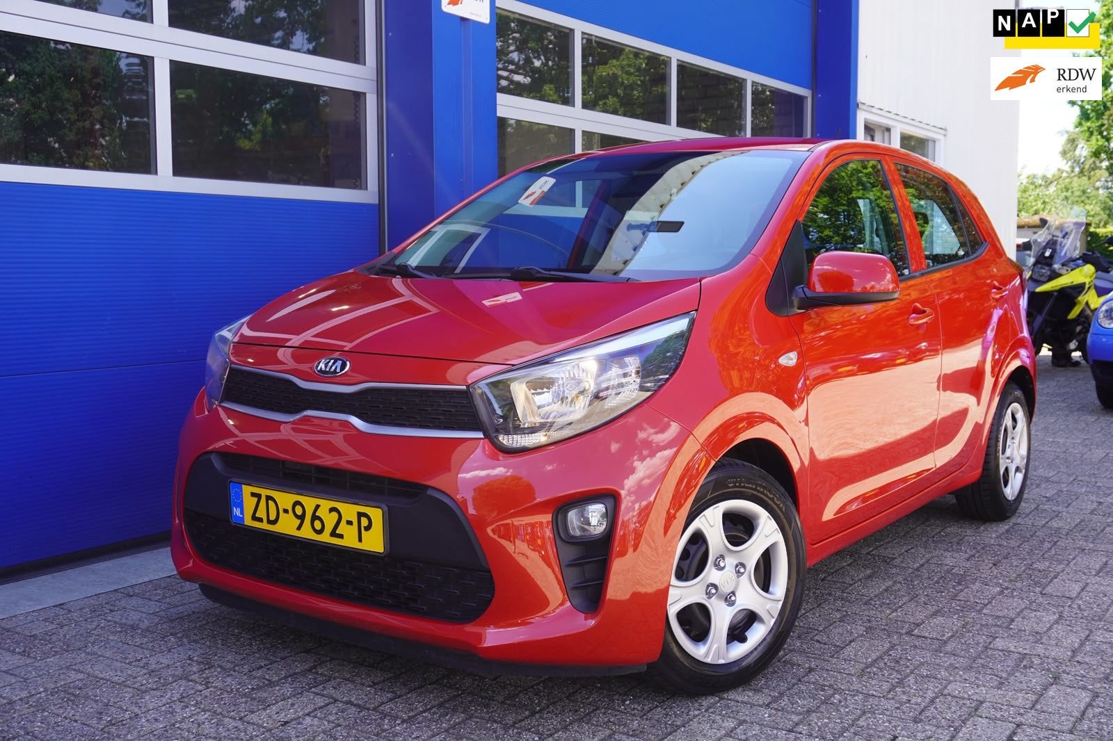 Kia Picanto Kia Picanto 1.0 CVVT | 2019 | Cruise | Airco | B, Voorwielaandrijving, Gebruikt, 4 stoelen, Origineel Nederlands