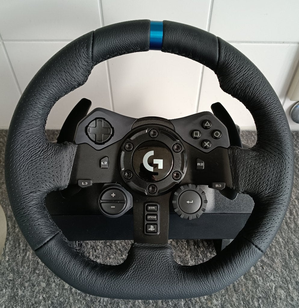 logitech g923 trueforce racestuur met pedalen en f1 2021, Ophalen, Zo goed als nieuw, Stuur of Pedalen, PlayStation 4