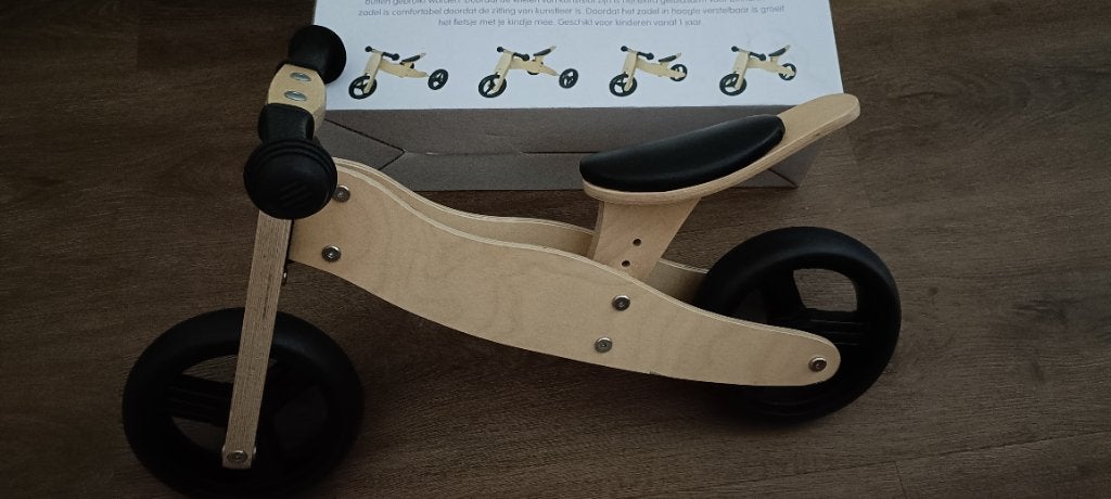 Houten loopfiets, Ophalen, Zo goed als nieuw, Jongen of Meisje