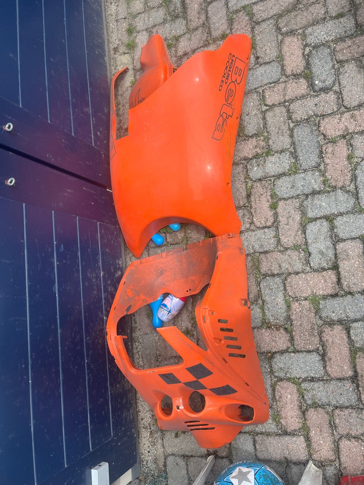 Beta Ark Scooter Kappen - Stuurkap en Onderkuip, Fietsen en Brommers, Ophalen of Verzenden, Gebruikt, Kap, Beta