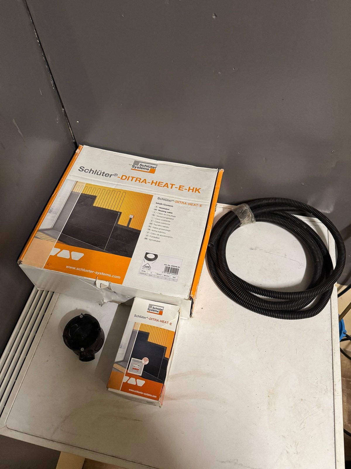 Schlüter DITRA-HEAT-E Elektrische Vloerverwarming Set Nieuw, Ophalen of Verzenden, Nieuw, 500 tot 800 watt, Overige typen
