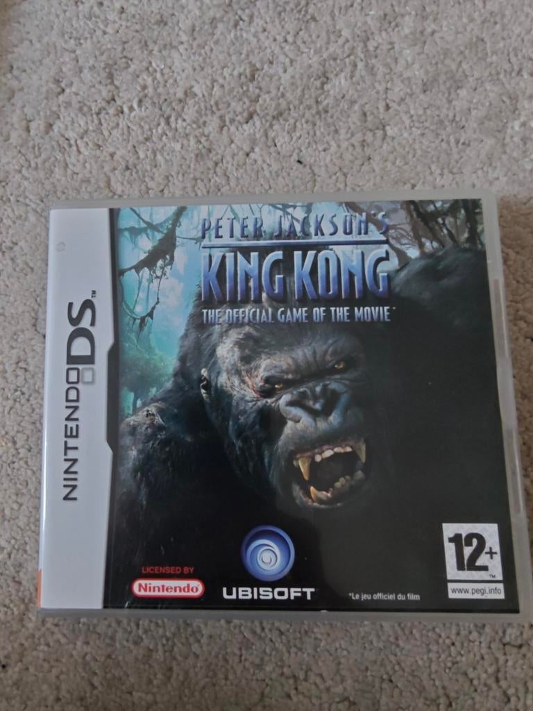 King Kong DS - Peter Jackson's Official Game of the Movie, Avontuur en Actie, Gebruikt, Gekoppelde computers, 1 speler