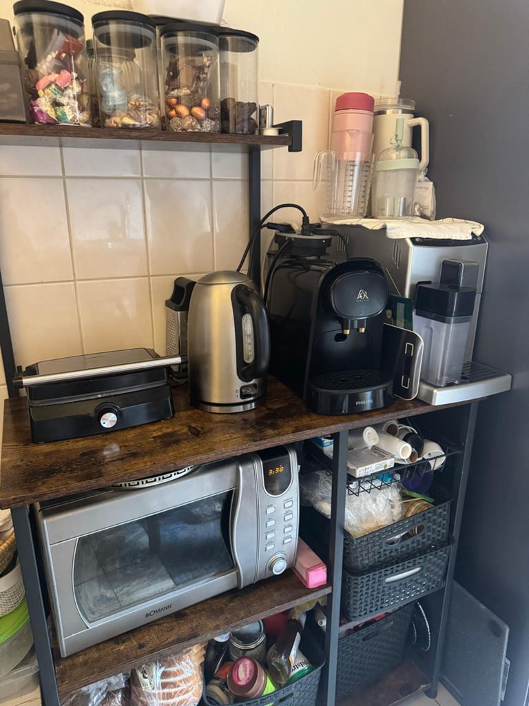 Keuken kast, Ophalen
