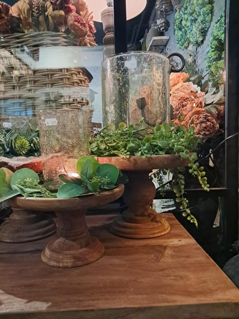 Plateau's op voet Klein €17,50
Groot €22,50, Ophalen of Verzenden, Nieuw