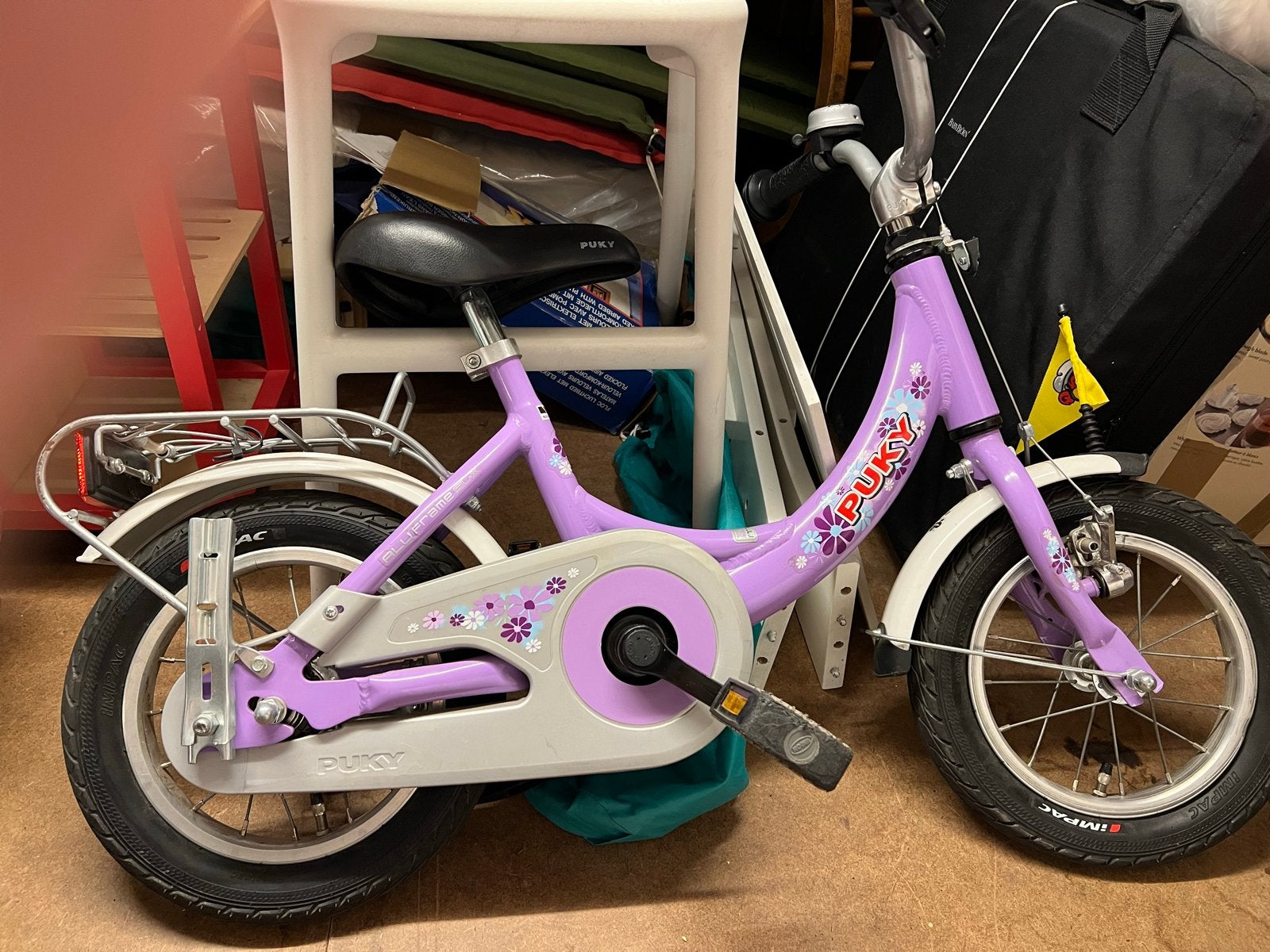 Puky kinderfiets 12 inch - Zo goed als nieuw, Ophalen, Zo goed als nieuw, Terugtraprem, Minder dan 16 inch