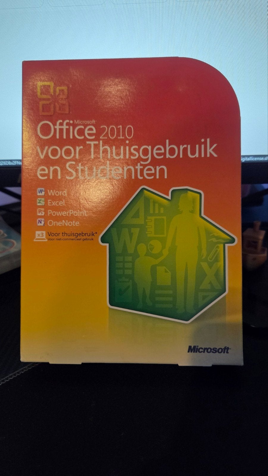 Microsoft Office 2010 Thuisgebruik en Studenten, Ophalen of Verzenden, Gebruikt, Windows
