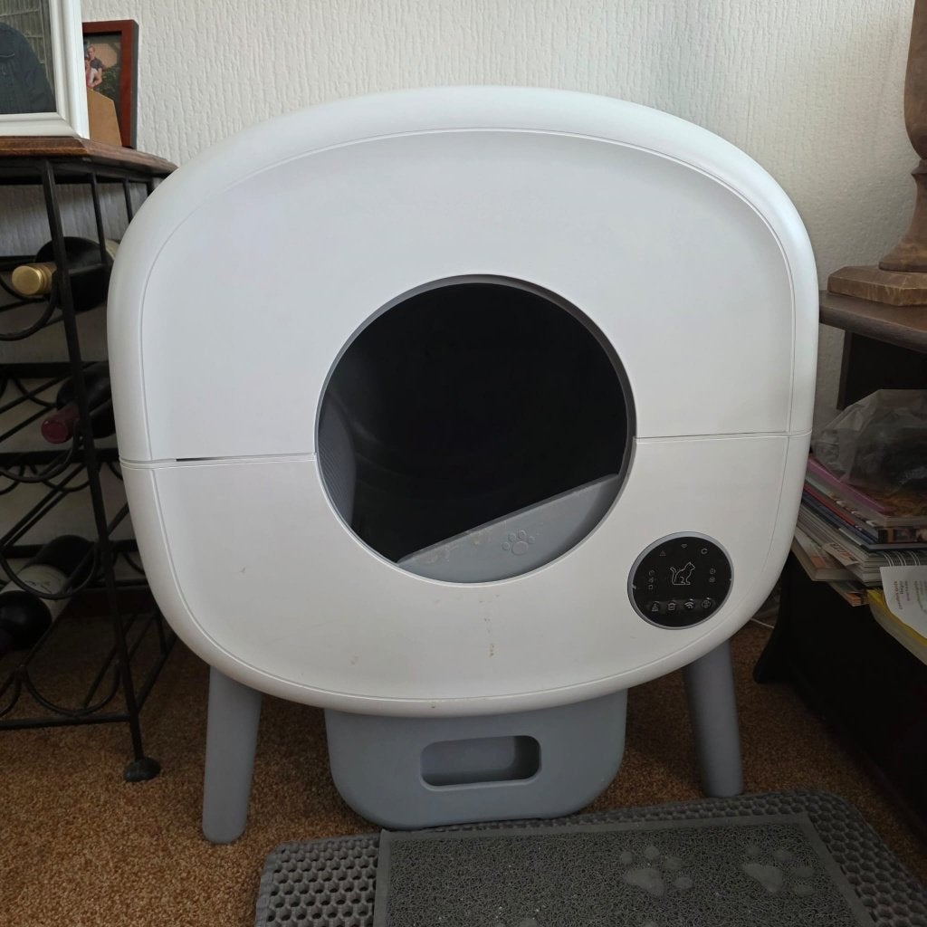 automatische kattenbak Neo B, Dieren en Toebehoren, Kattenbakken, Ophalen, Zelfreinigend, Gebruikt, Open