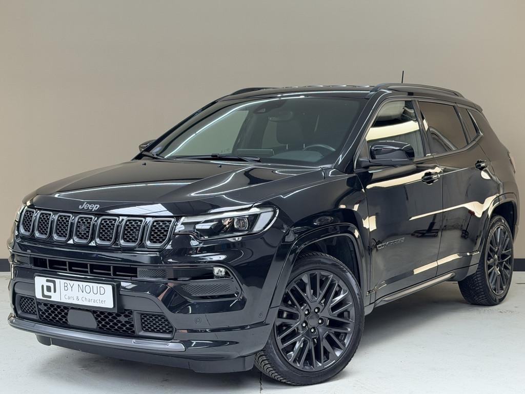 Jeep Compass 1.3T S 150Pk, 2021, Facelift, 1ste eigenaar Dea, Auto's, Jeep, 15 km/l, Gebruikt, Zwart, 4 cilinders