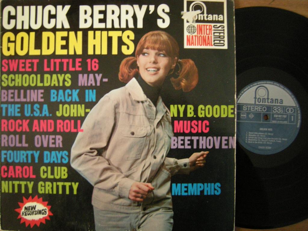 Chuck Berry (Golden Hits), Cd's en Dvd's, Gebruikt, Ophalen of Verzenden, Rock-'n-Roll, 12 inch
