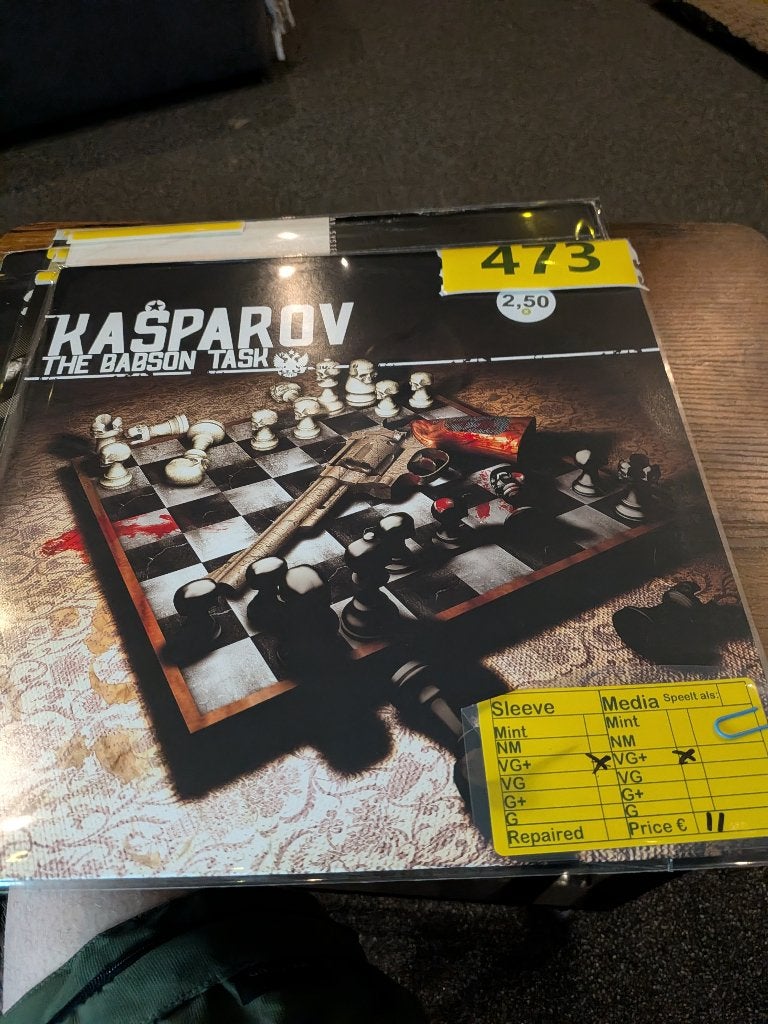 Kasparov - The Babson Task (473), Gebruikt, Ophalen of Verzenden, EP, 12 inch