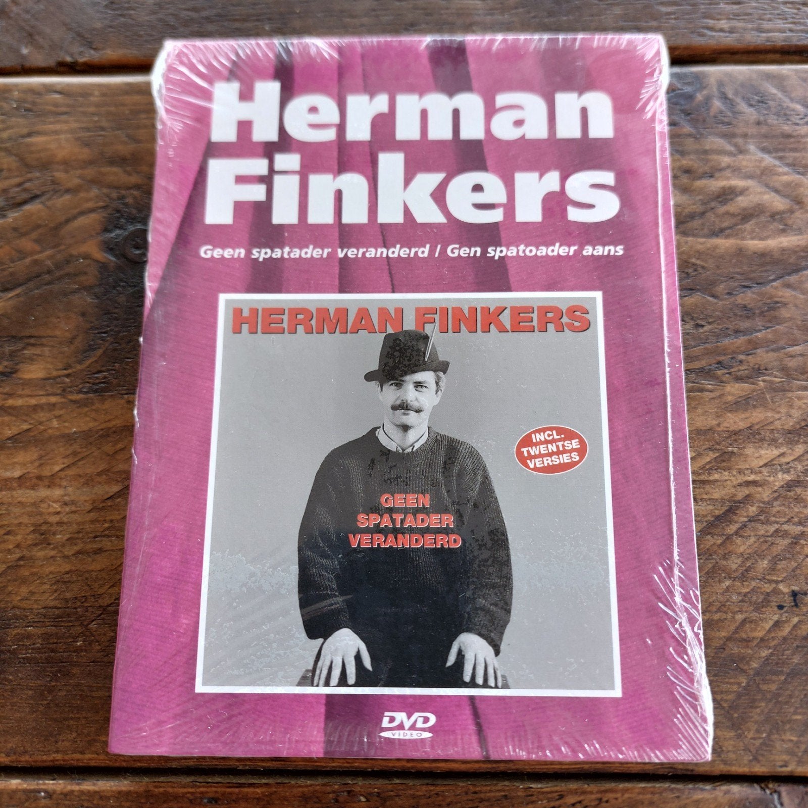 DVD Herman Finkers: Geen Spatader Veranderd (nieuw), Alle leeftijden, Ophalen of Verzenden, Nieuw in verpakking, Herman Finkers