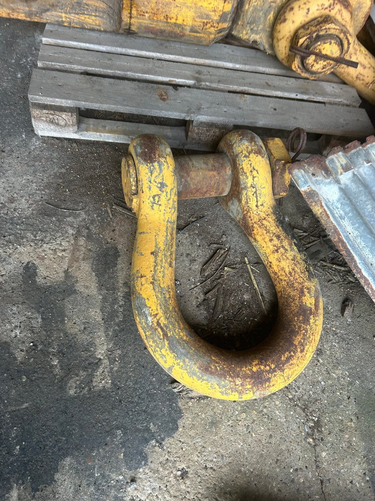 Zware harpsluitingen en kettingsluitingen (shackles)., Ophalen of Verzenden