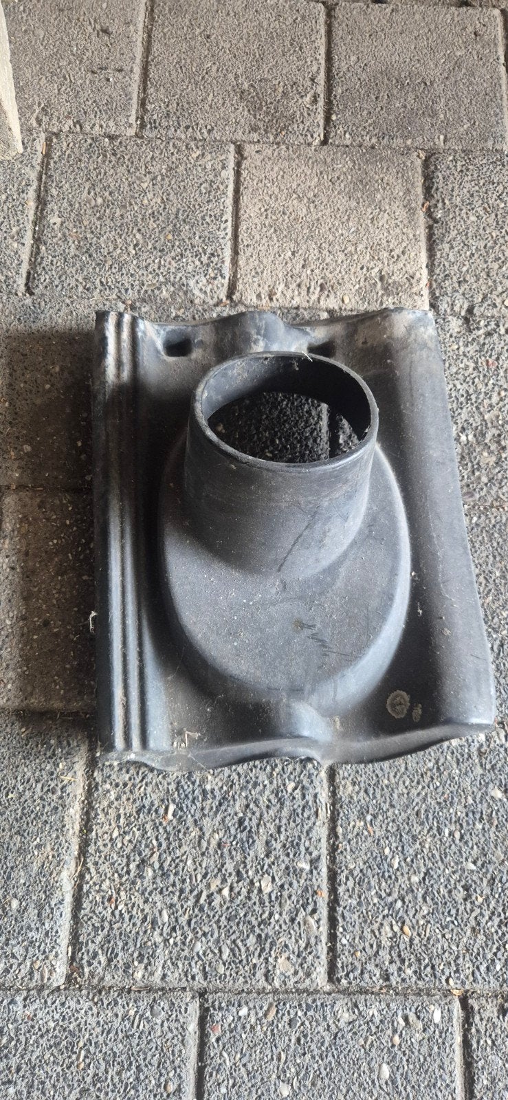 Dakpan met doorvoer voor ventilatie of afvoer, Ophalen of Verzenden