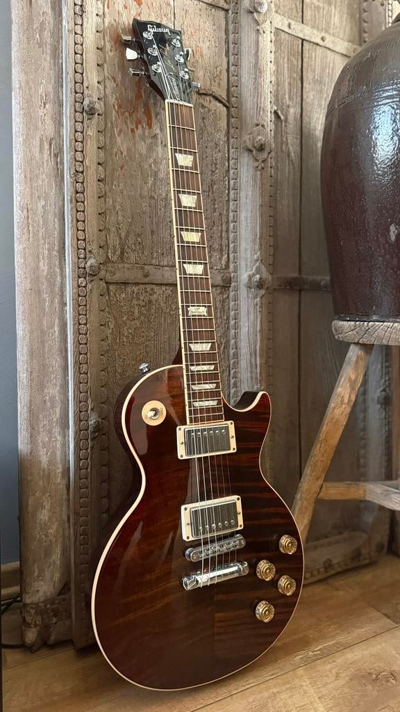 Gibson Les Paul Standard (Plus) - Root Beer Burst, Ophalen of Verzenden, Zo goed als nieuw, Solid body, Gibson