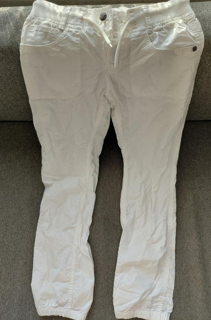 Witte Cargo Broek Y2K Vintage Stijl, Kleding | Dames, Verzenden, Wit, Zo goed als nieuw, Wndr girls