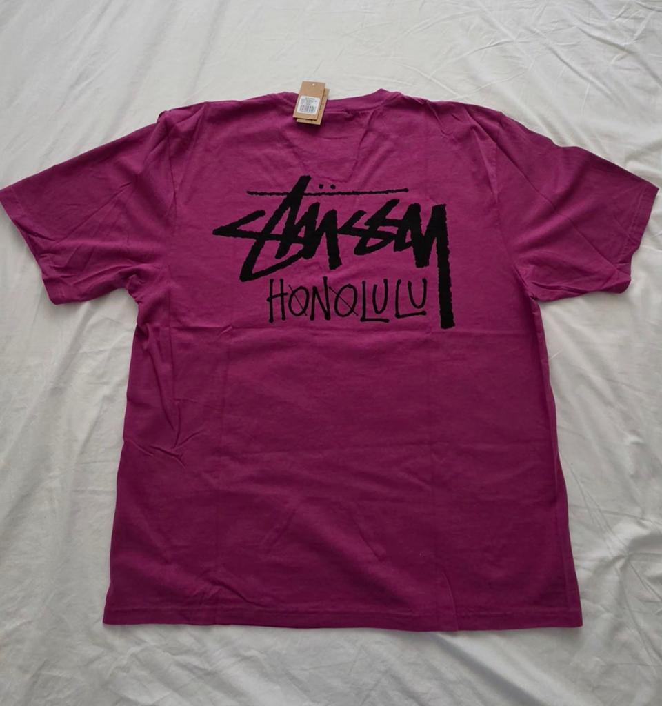 Exclusief Stüssy Honolulu T-shirt - Nieuw met bon en tags, Maat 52/54 (L), Overige kleuren, Nieuw, Ophalen of Verzenden