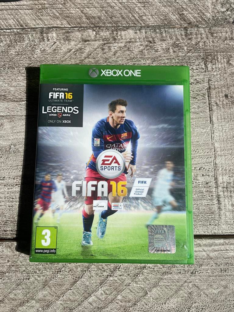 FIFA 16 Xbox One x, Spelcomputers en Games, Eén computer, Ophalen of Verzenden, Zo goed als nieuw, Sport