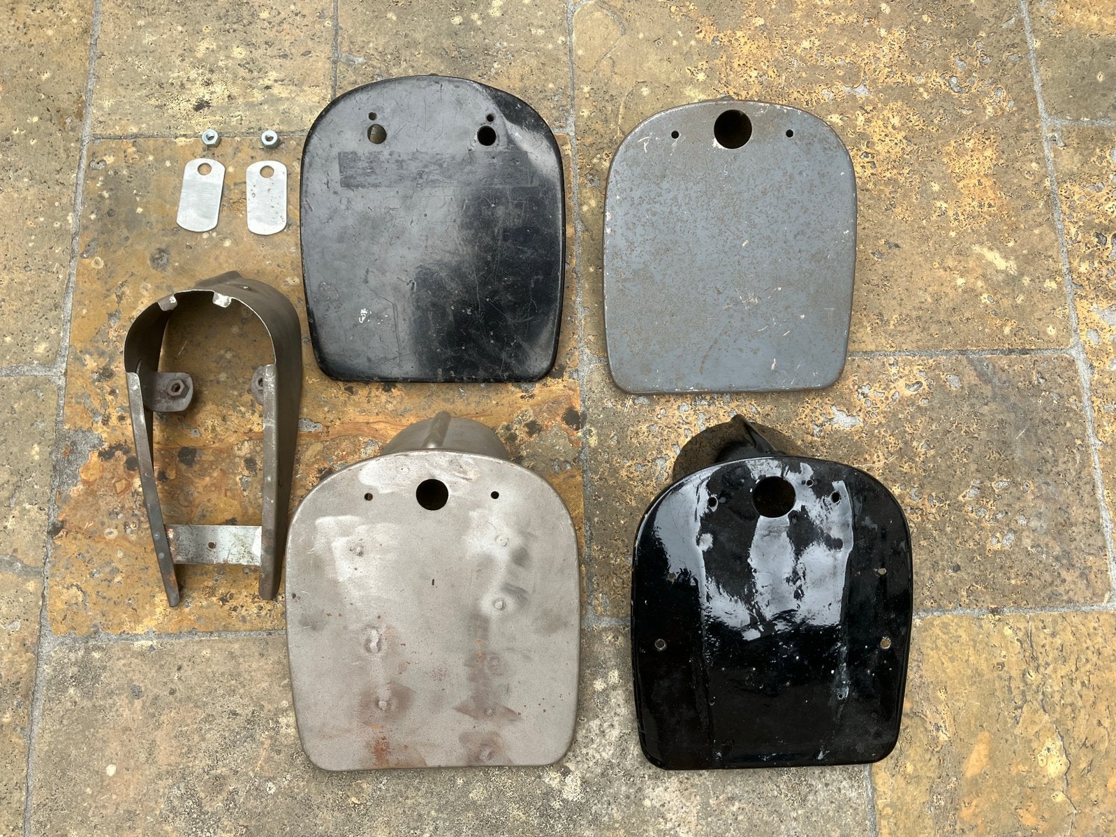 AJS Matchless nummerplaathouder, Ophalen of Verzenden, Gebruikt