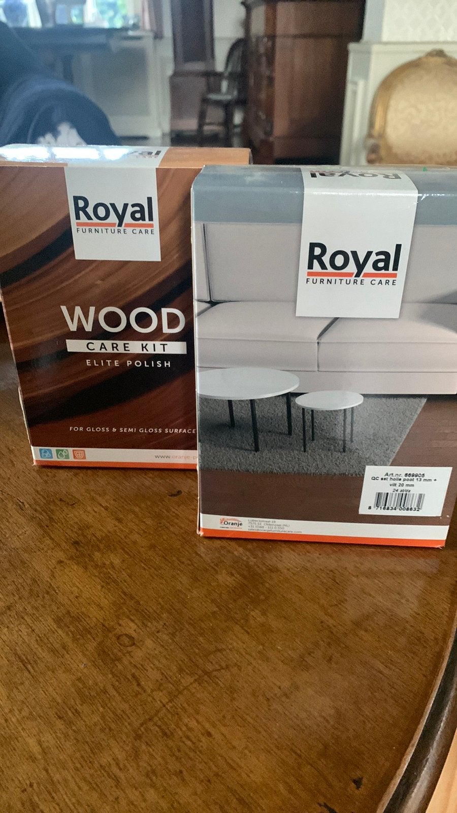 Nieuw pak houtverzorging 2flessen cleaner&polish voor me, Ophalen of Verzenden, Schoonmaakmiddel