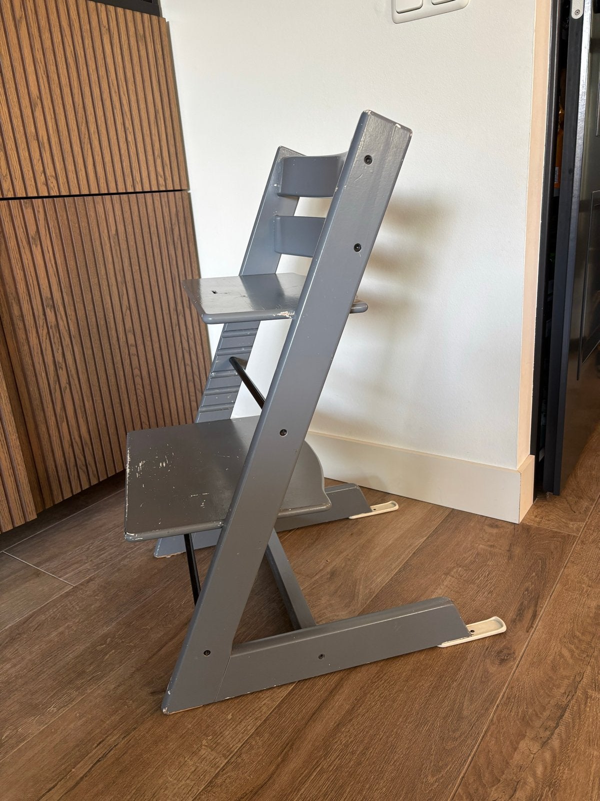 Stokke Meegroeistoel - Grijs, Ophalen, Gebruikt, Meegroeistoel