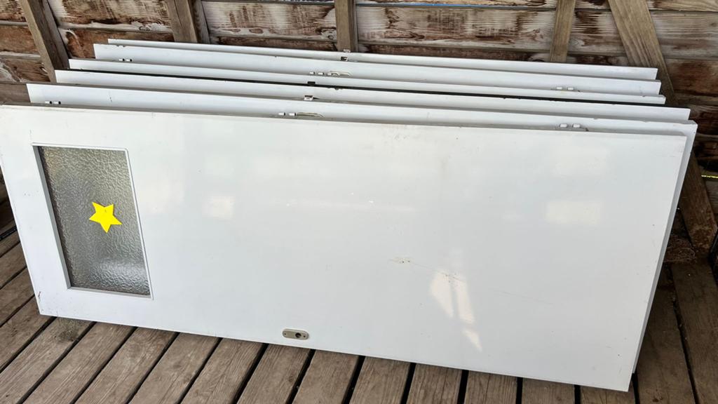 6 binnendeuren, Ophalen, Gebruikt, Minder dan 80 cm, Binnendeur