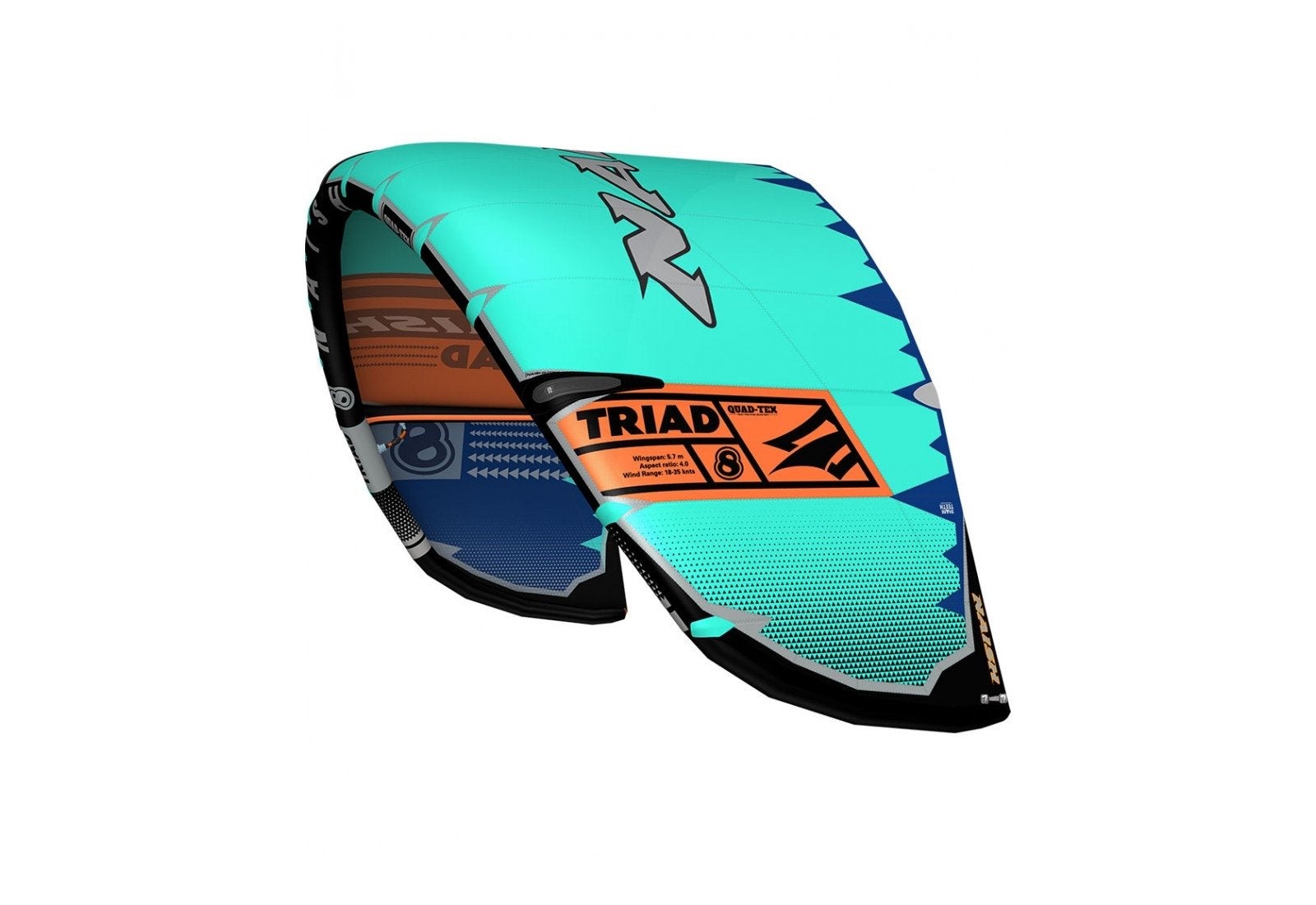 Naish Triad 12m² incl bar + Naish Hero 135, Watersport en Boten, Kitesurfen, Ophalen, Gebruikt, Kitesurf-set, Twintip