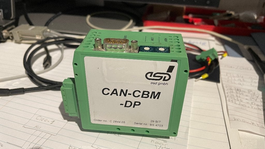 Profibus DP/CAN-gateway ESD C.2844.05, Hobby en Vrije tijd, Ophalen, Nieuw