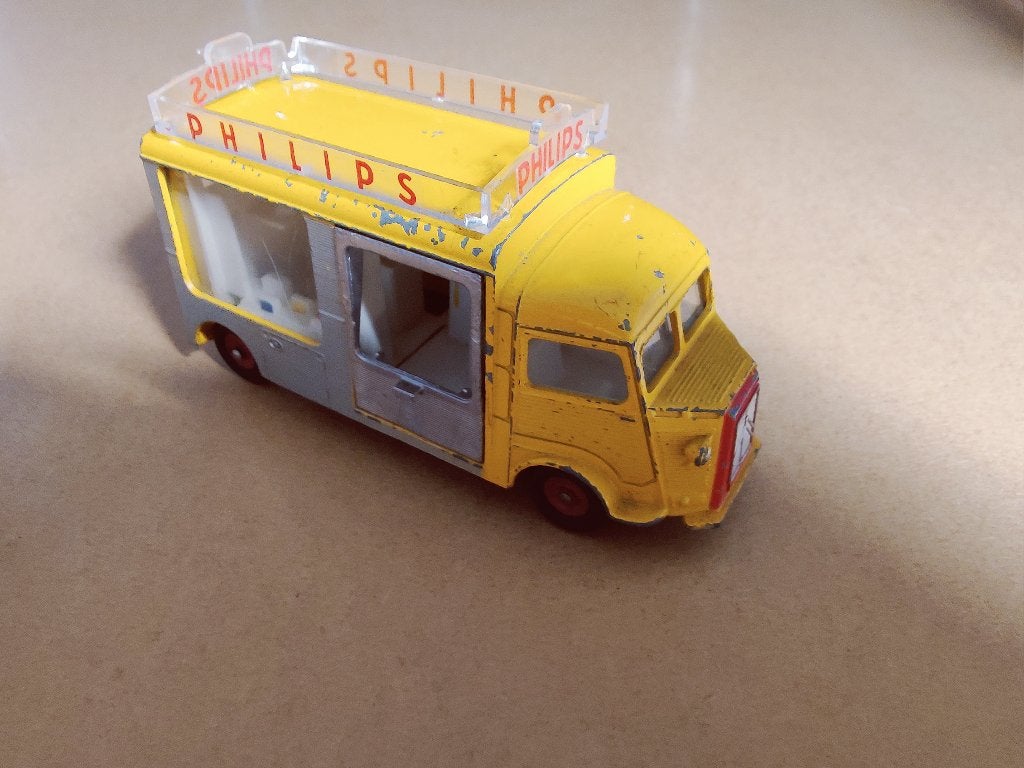 dinky toys citroen 1200K Philips zie foto's Dinky Toys HY, Ophalen of Verzenden, Gebruikt, Auto, Dinky Toys