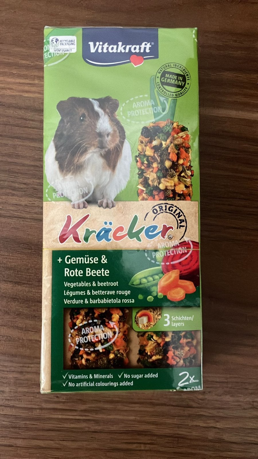 Nieuw Cavia snoepstengels Smaak groenten dierenvoeding, Ophalen of Verzenden, Knaagdier of Konijn
