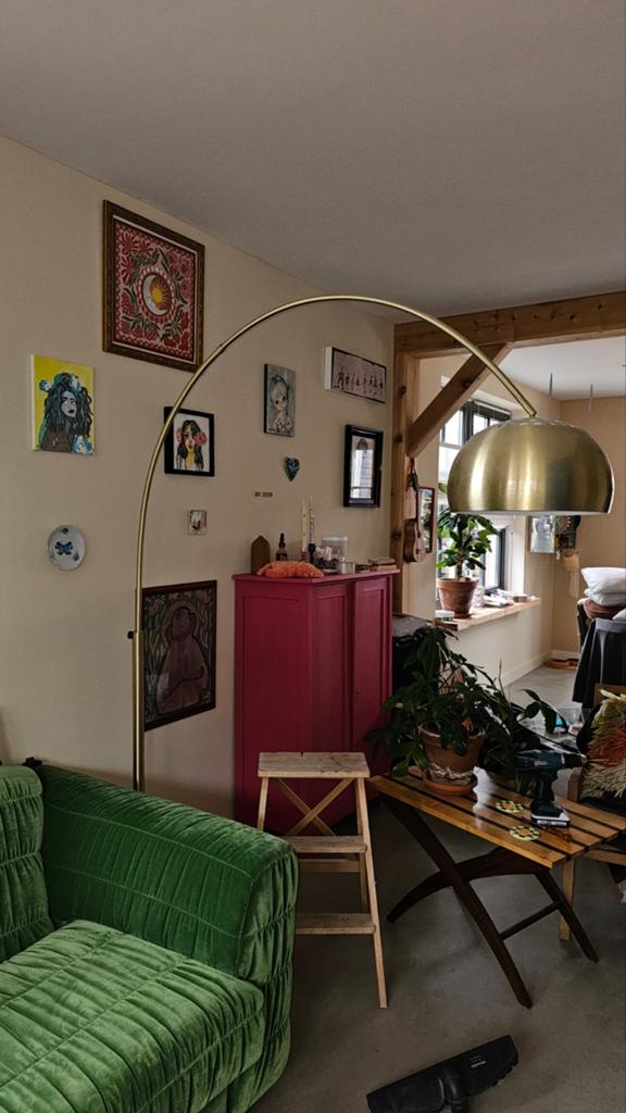 Booglamp van Zuiver, Ophalen of Verzenden, Zo goed als nieuw, 150 tot 200 cm