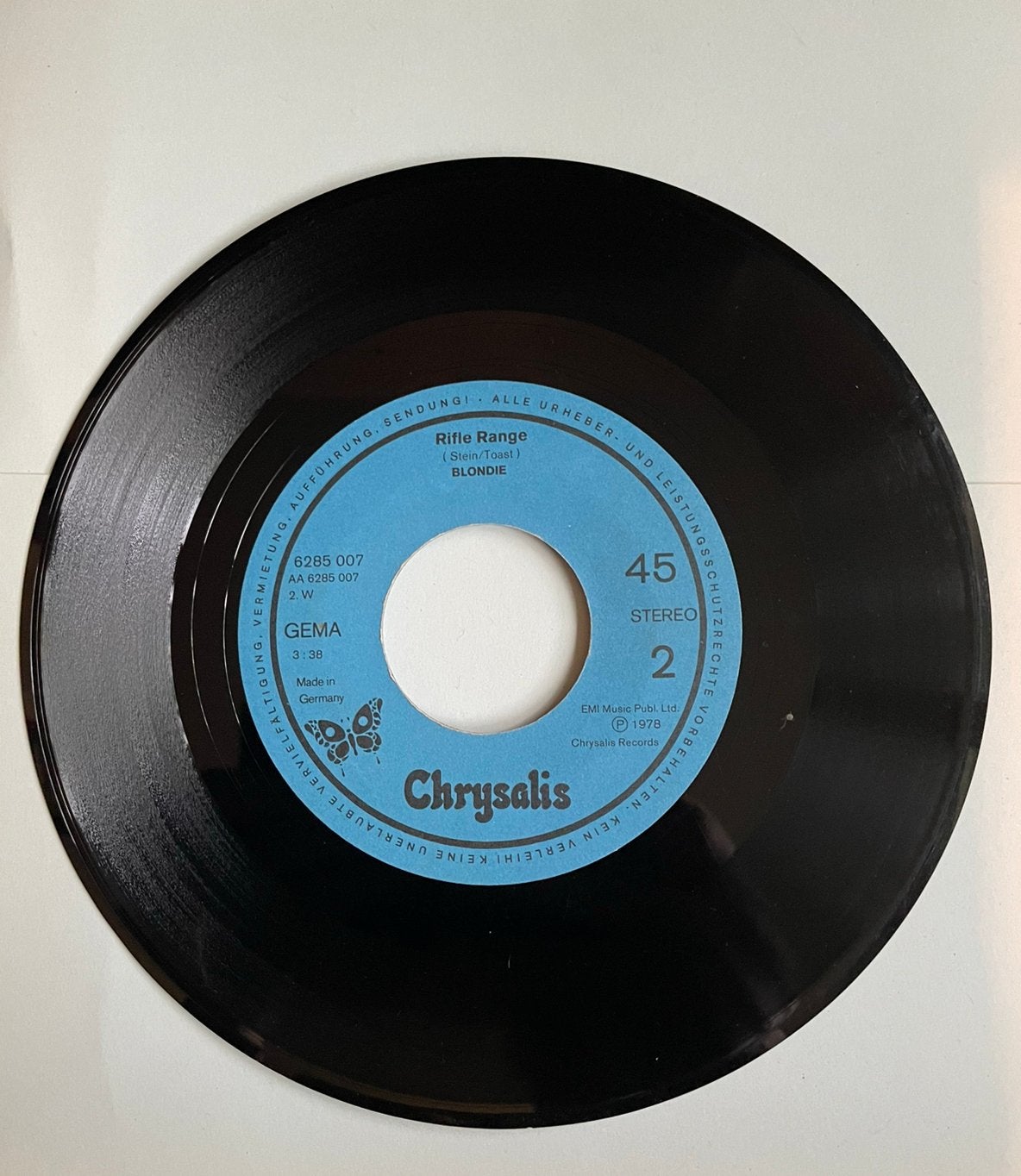 Blondie - Heart of Glass / Rifle Range (Single), Gebruikt, 7 inch, Single, Ophalen of Verzenden