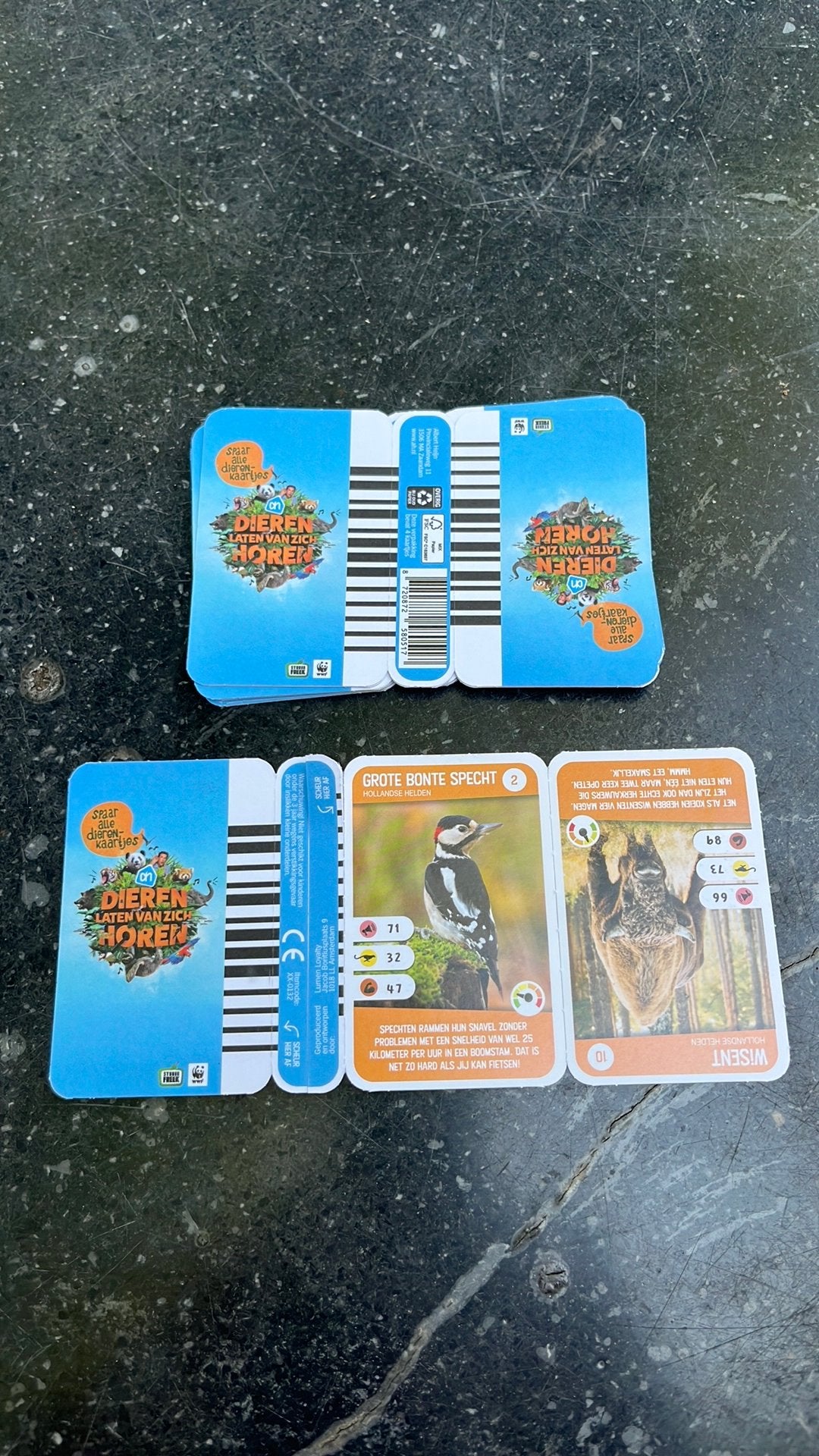 Dierenkaartjes, Albert Heijn, Ophalen of Verzenden