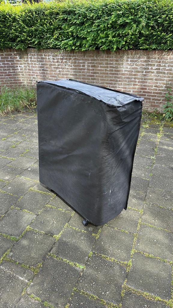 Opklapbedden 80x180cm zgan, Huis en Inrichting, Slaapkamer | Bedden, Eenpersoons, Zwart, Zo goed als nieuw, 80 cm