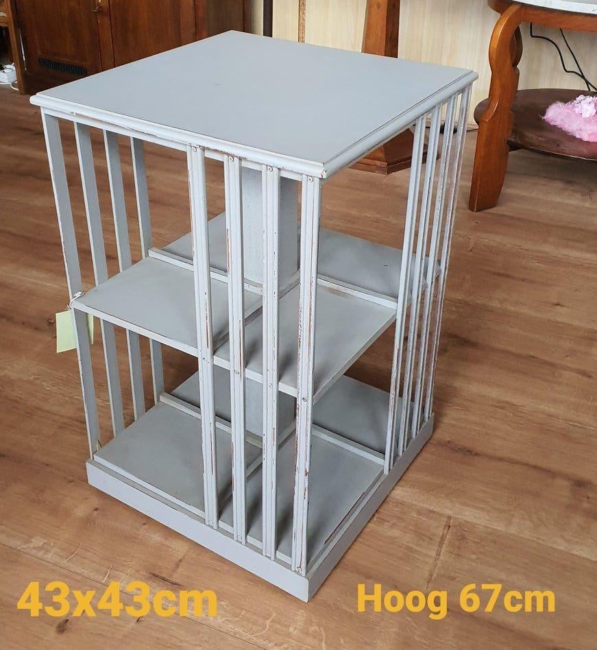 Boekenmolen H67 43x43cm, Ophalen, 50 tot 100 cm, Zo goed als nieuw, Minder dan 100 cm