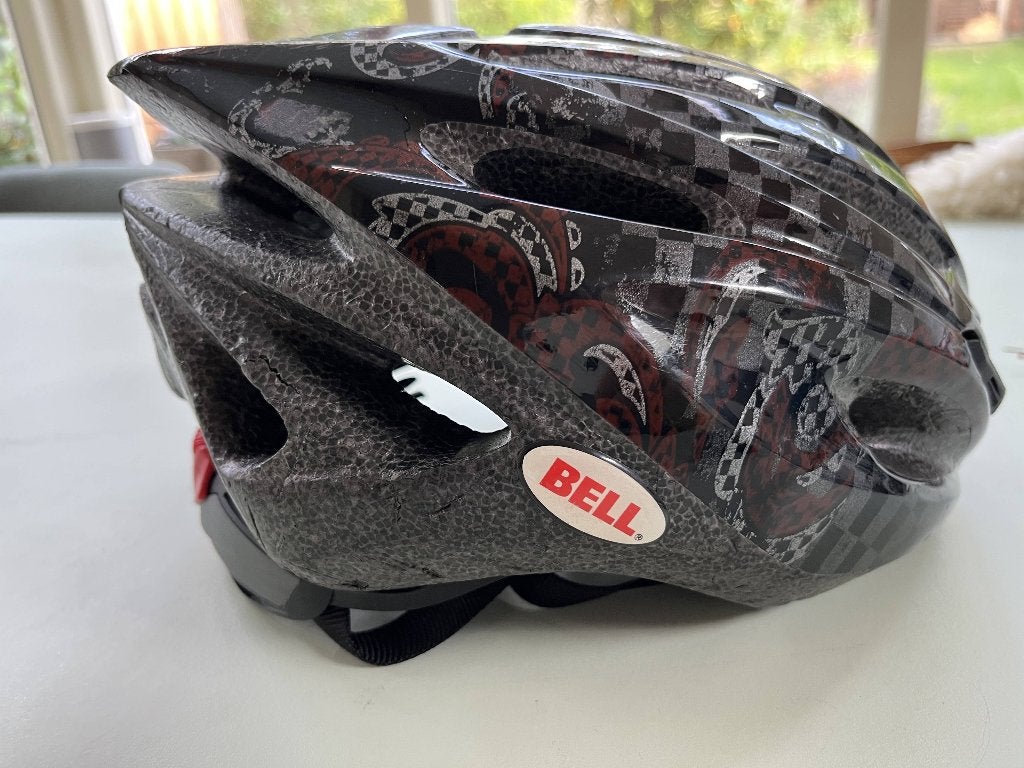 kinder fiets helm Bell maat 50-57, S, Jongen of Meisje, Ophalen of Verzenden, Zo goed als nieuw