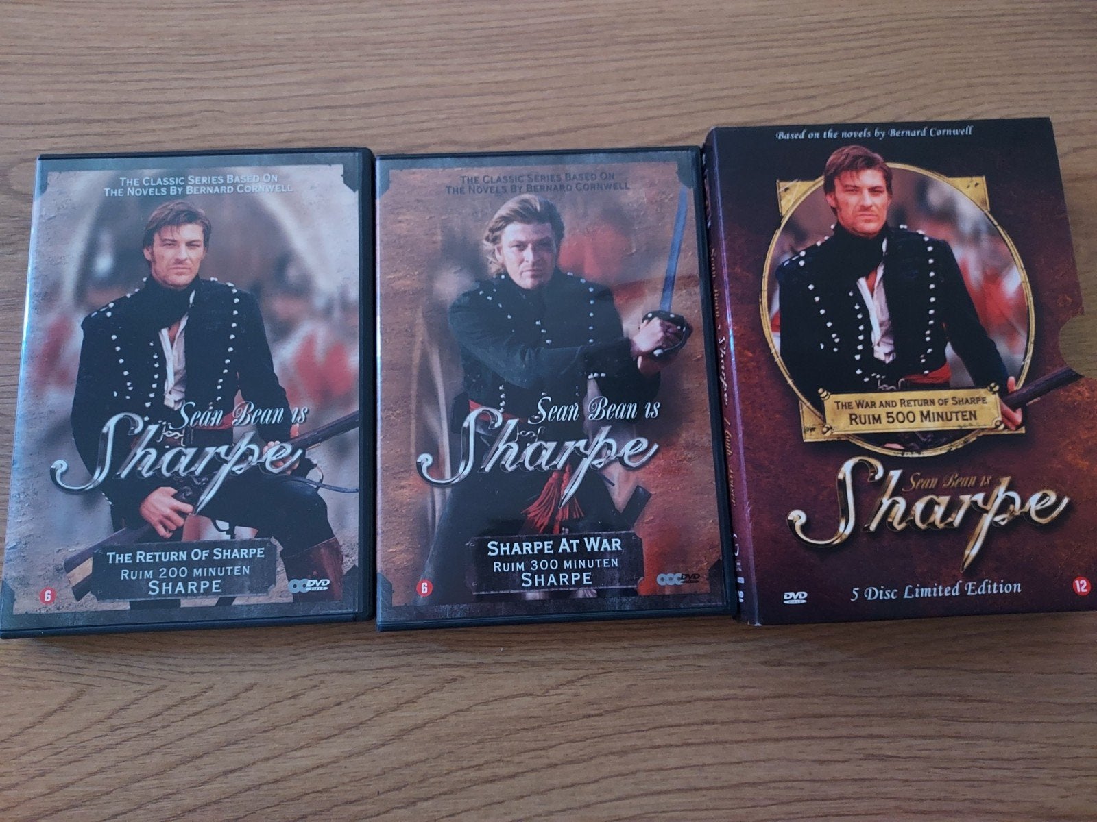 Dvd box Sharpe, Alle leeftijden, Ophalen, Zo goed als nieuw